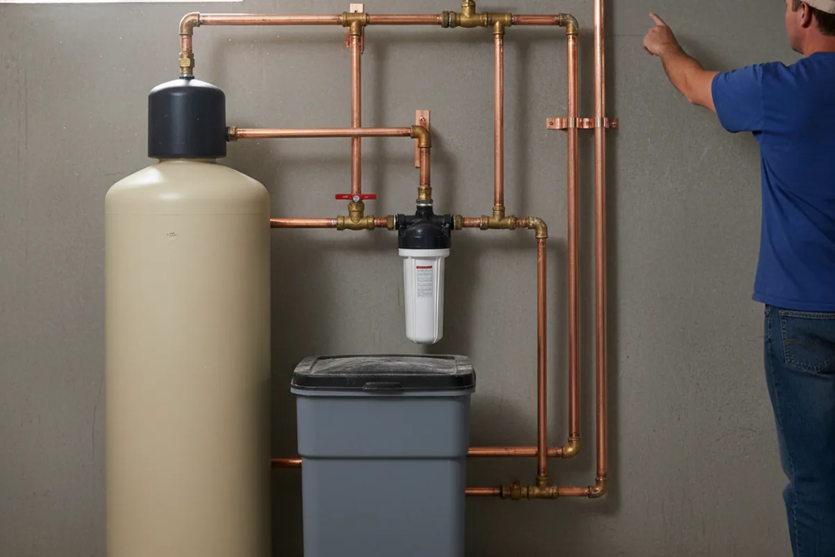 Whole-house water treatment system installed in Pocasset